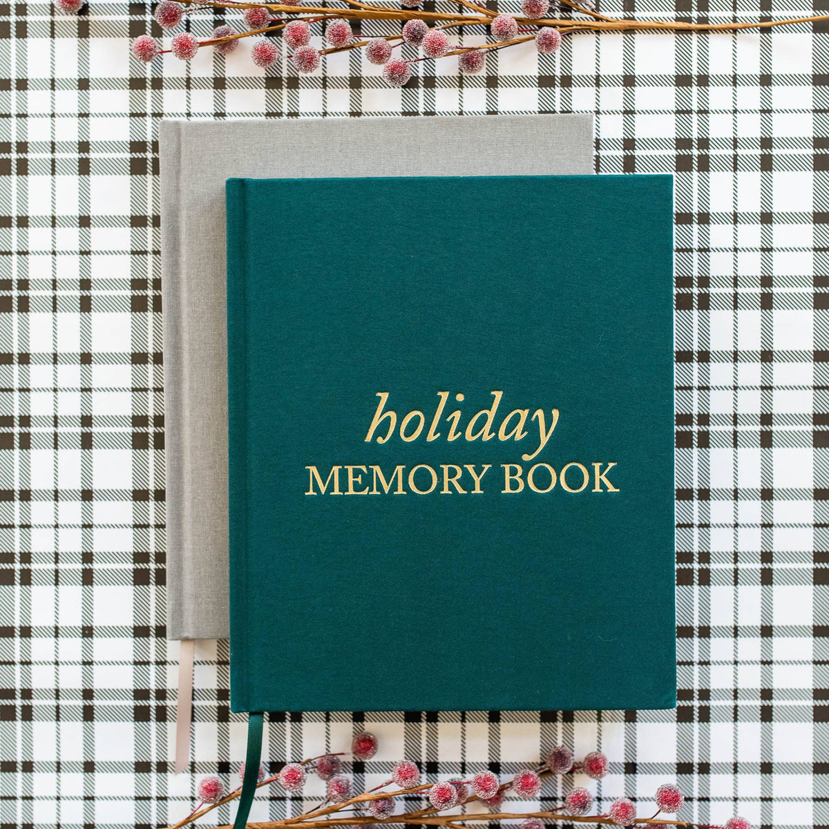 Holiday Memory Book &amp; Family Keepsake | Memory Scrapbook