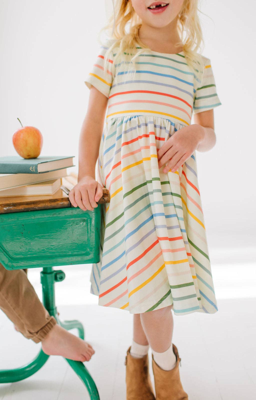 Classic Twirl in Primary Stripe