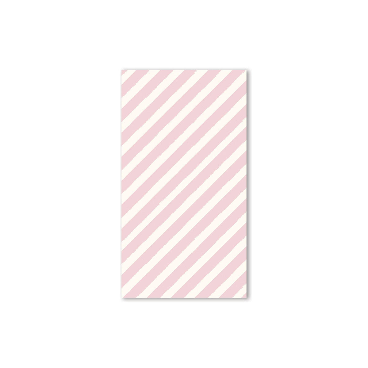 Gingerbread Pink Stripe Paper Dinner Napkin