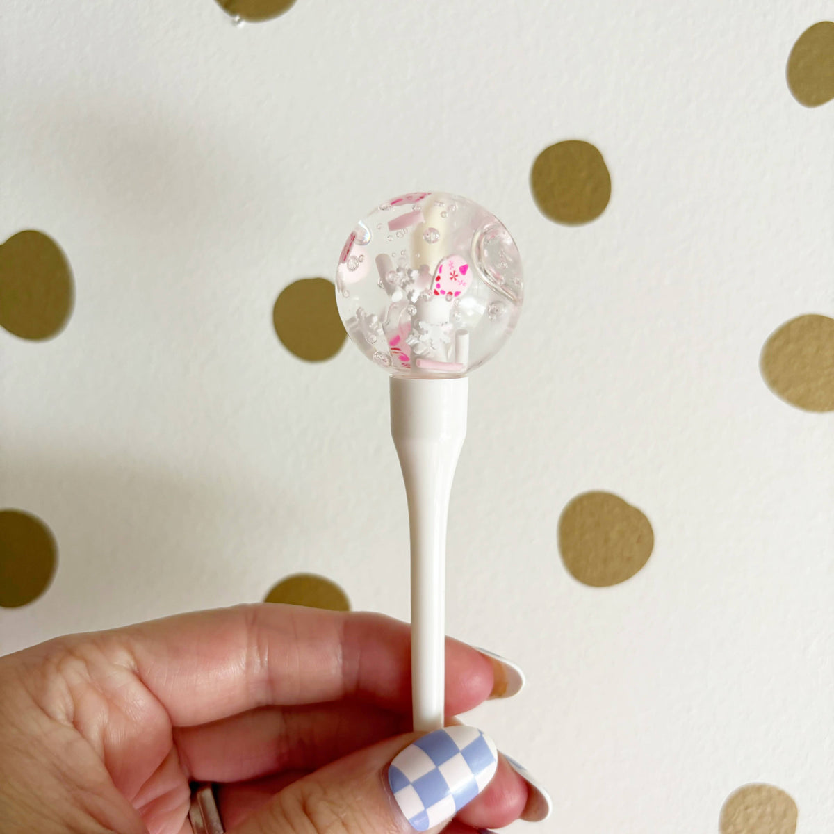 Gingerbread House Snowflake Lollipop Lipgloss