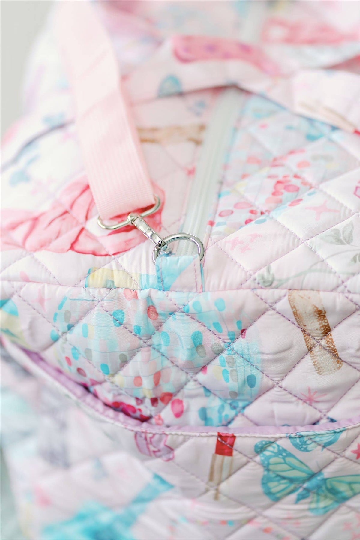 TS Inspired Quilted Duffle