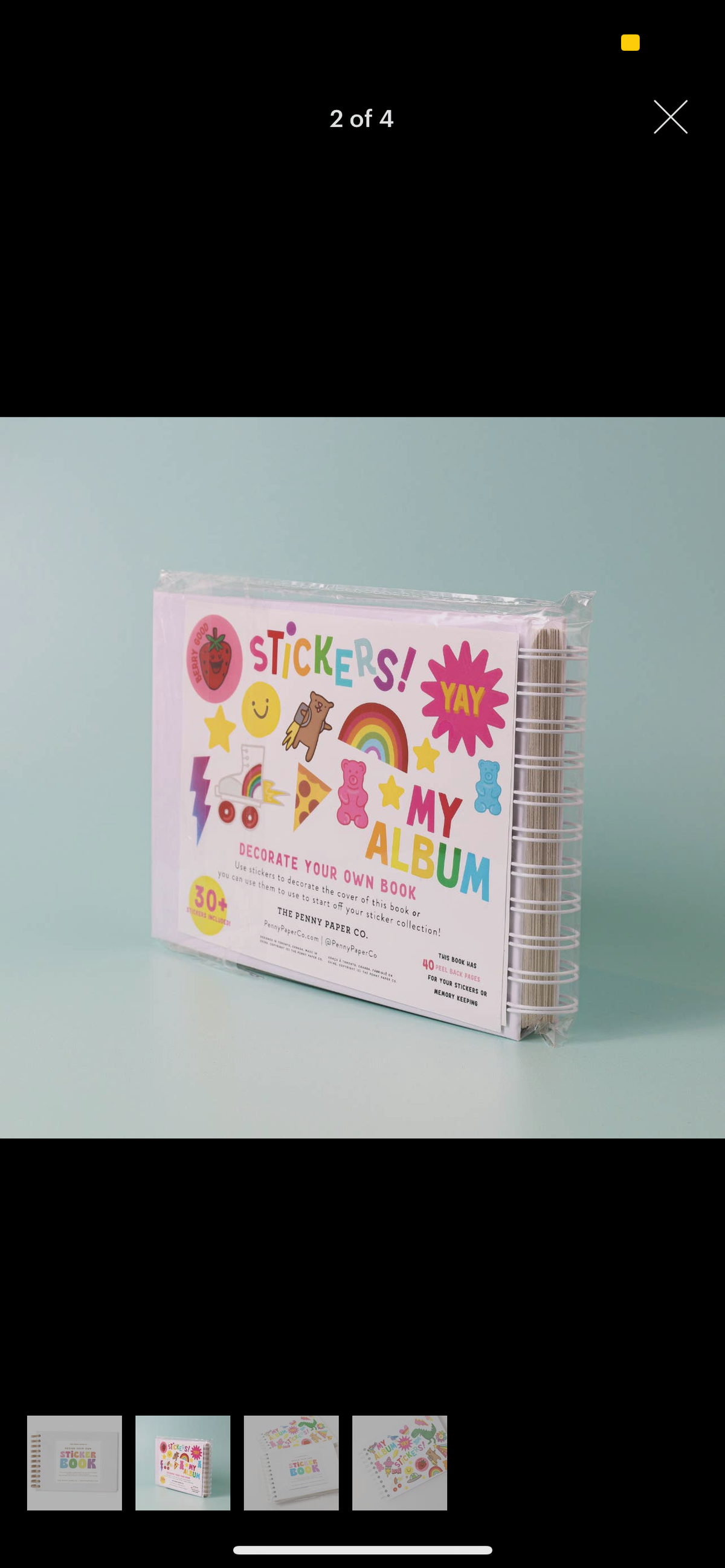 NEW! Design Your Own Sticker Book / Album + Stickers