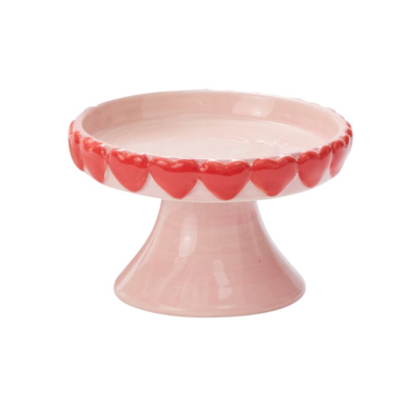 Ceramic Heart Cupcake Stand