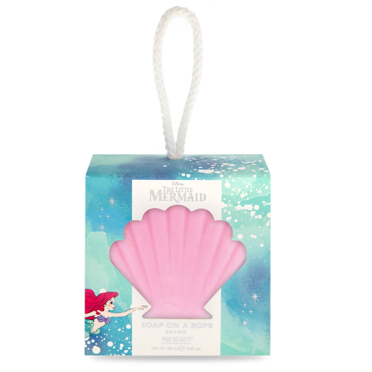 Mad Beauty Little Mermaid Shell Soap on a Rope