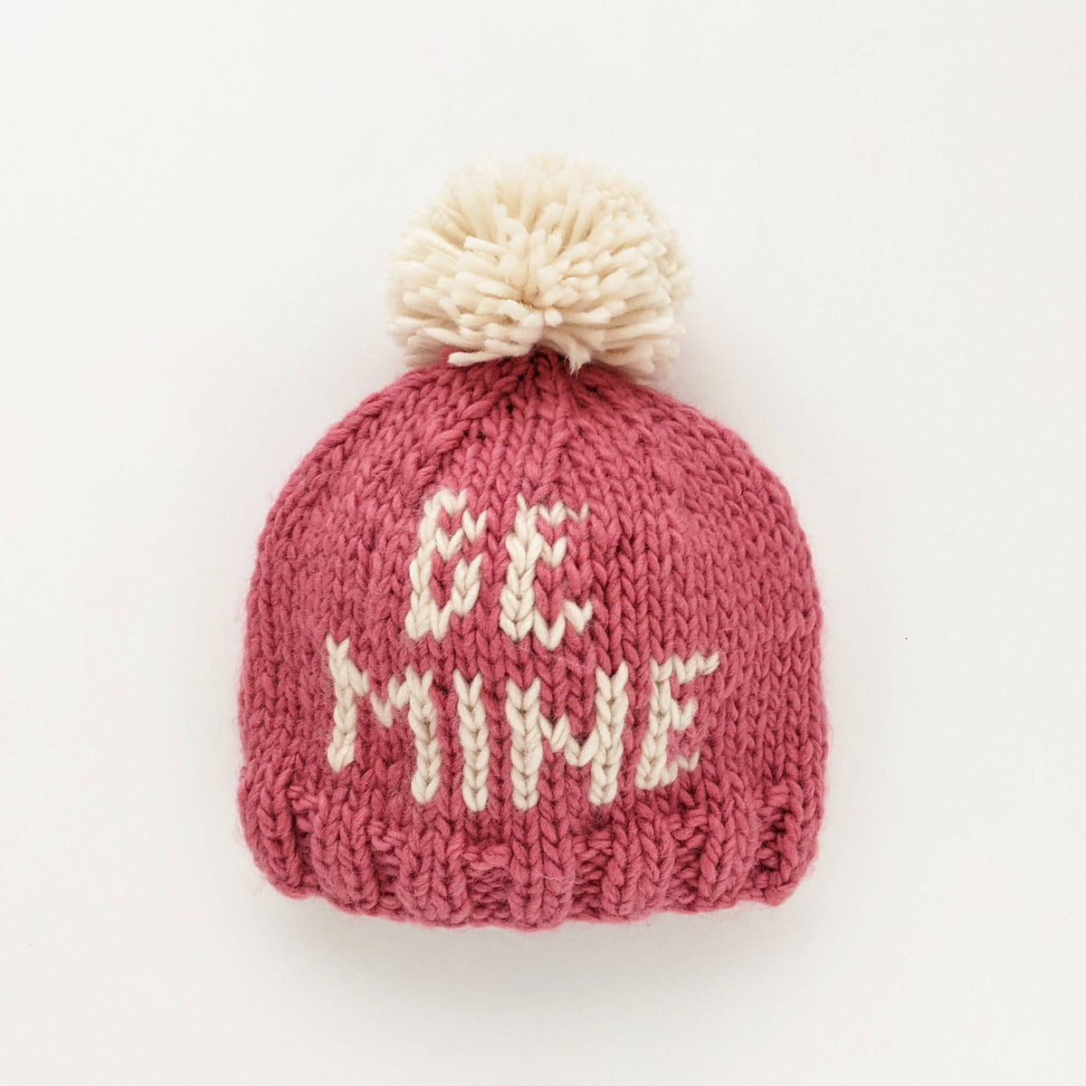 Be Mine Valentine&#39;s Day Hand Knit Beanie Hat