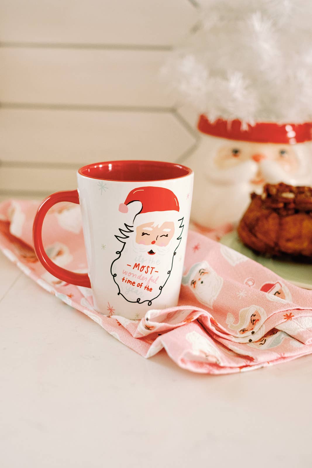 It&#39;s the Most Wonderful Time Santa Mug