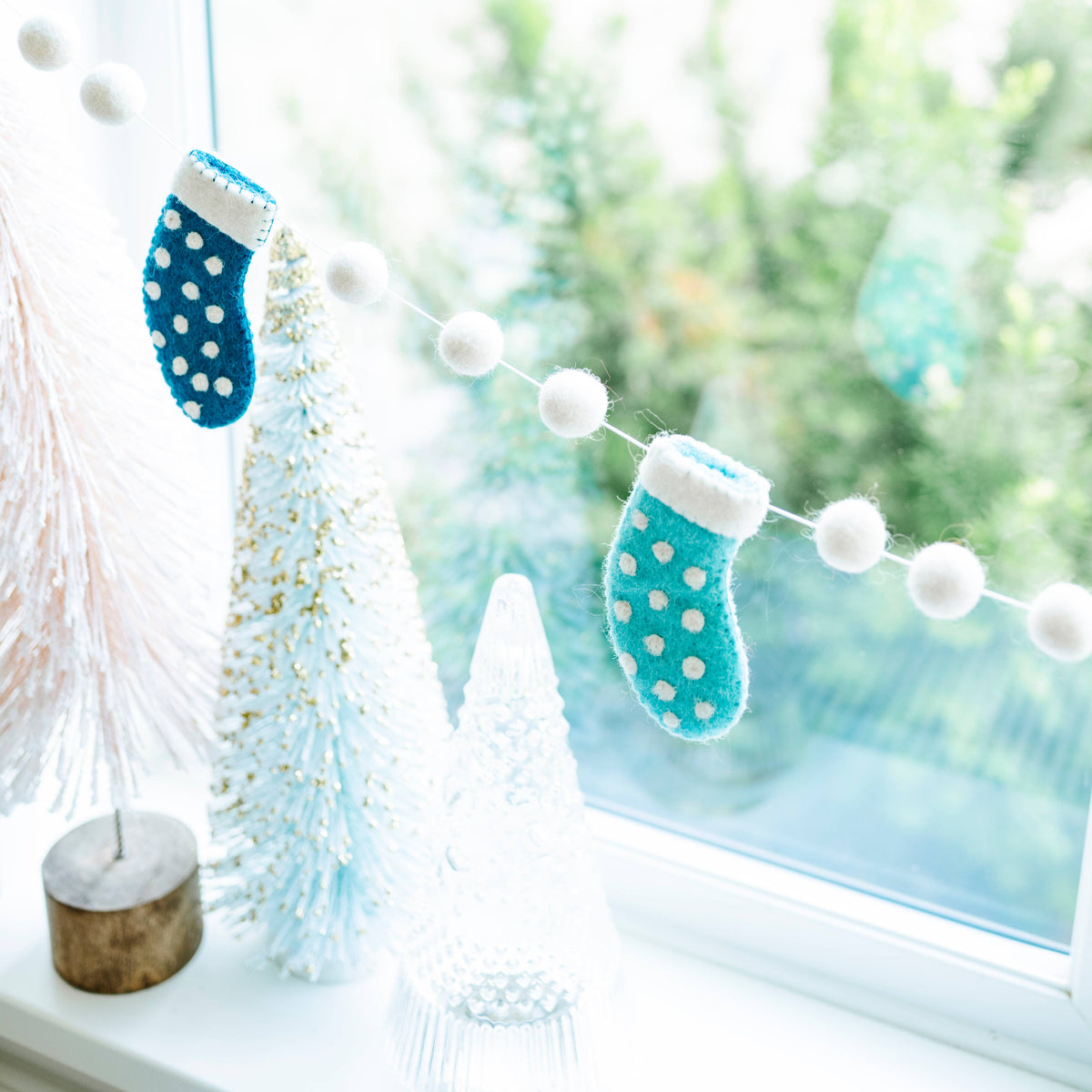 Christmas Stockings Garland