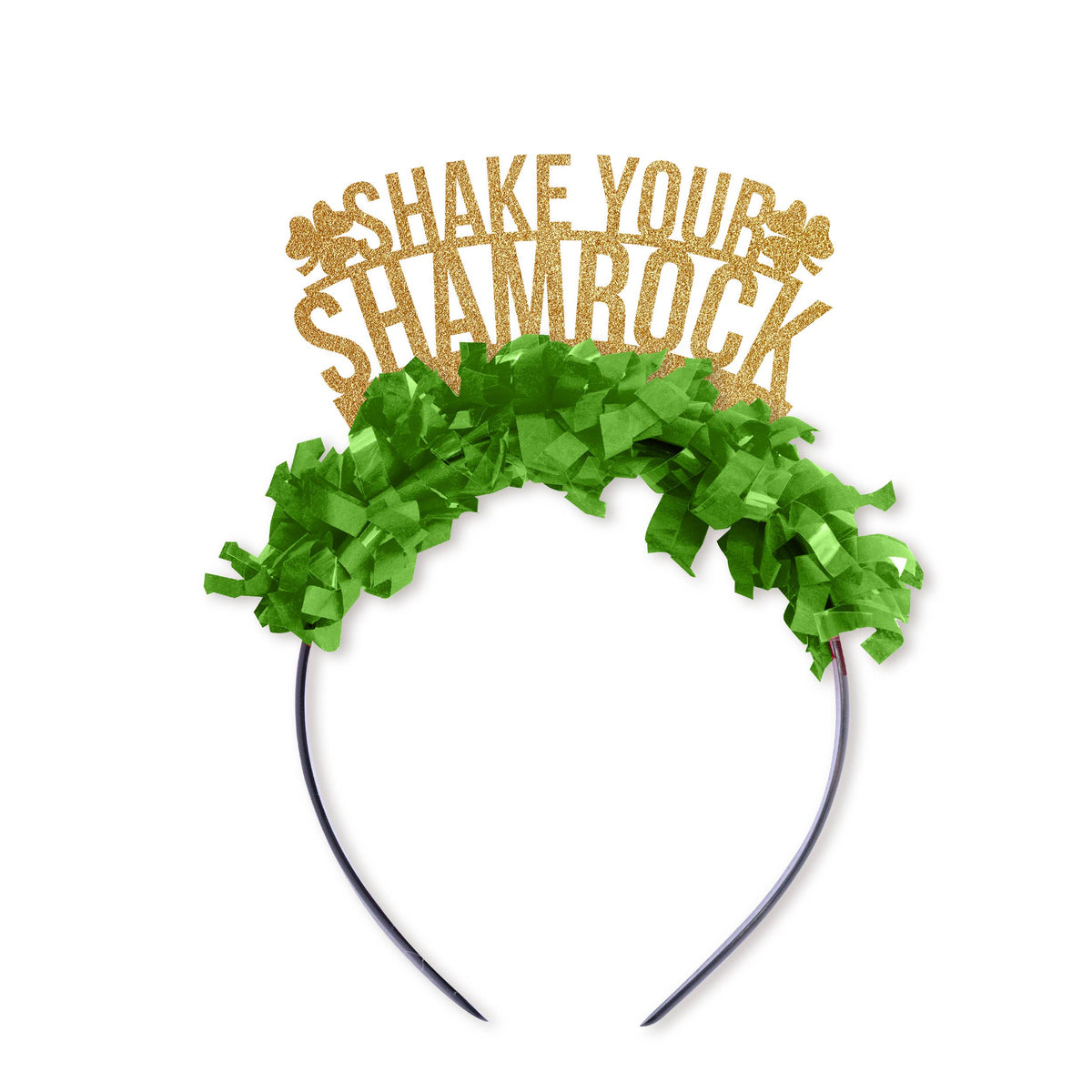 Shake Your Shamrock St. Patricks Day Party Headband