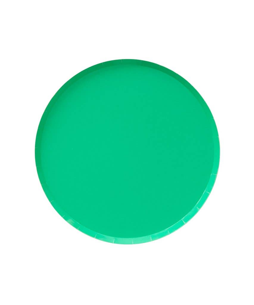 Kelly Green Plate- 7 inch