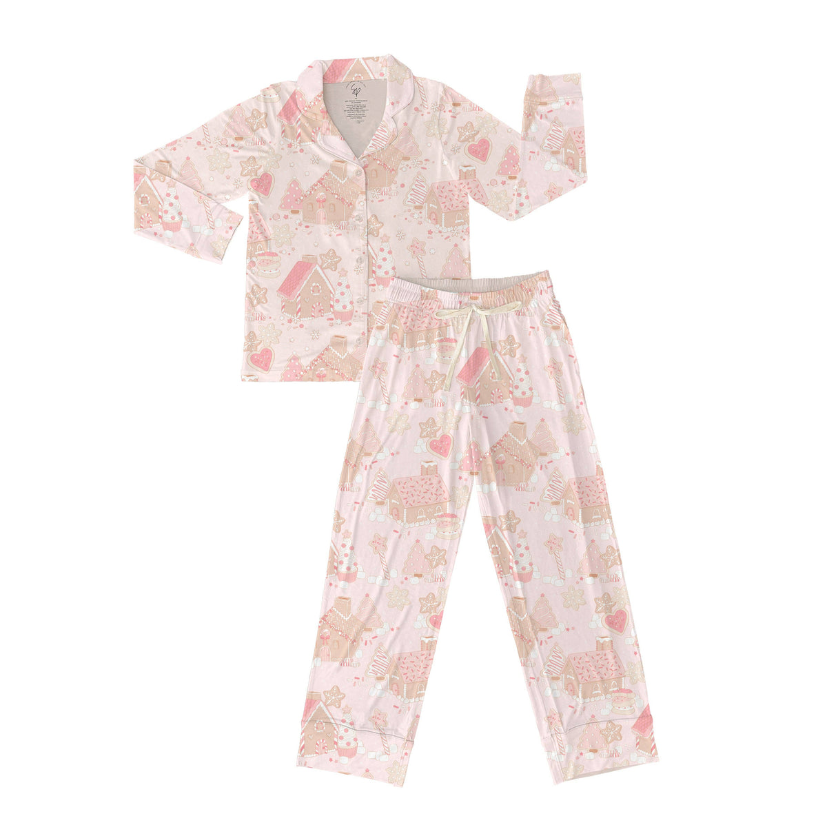 Women&#39;s Gingerbread Bamboo Jammies