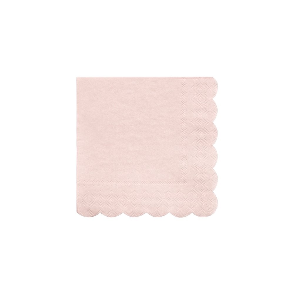 Dusky Pink Small Napkin (Pack of 20)