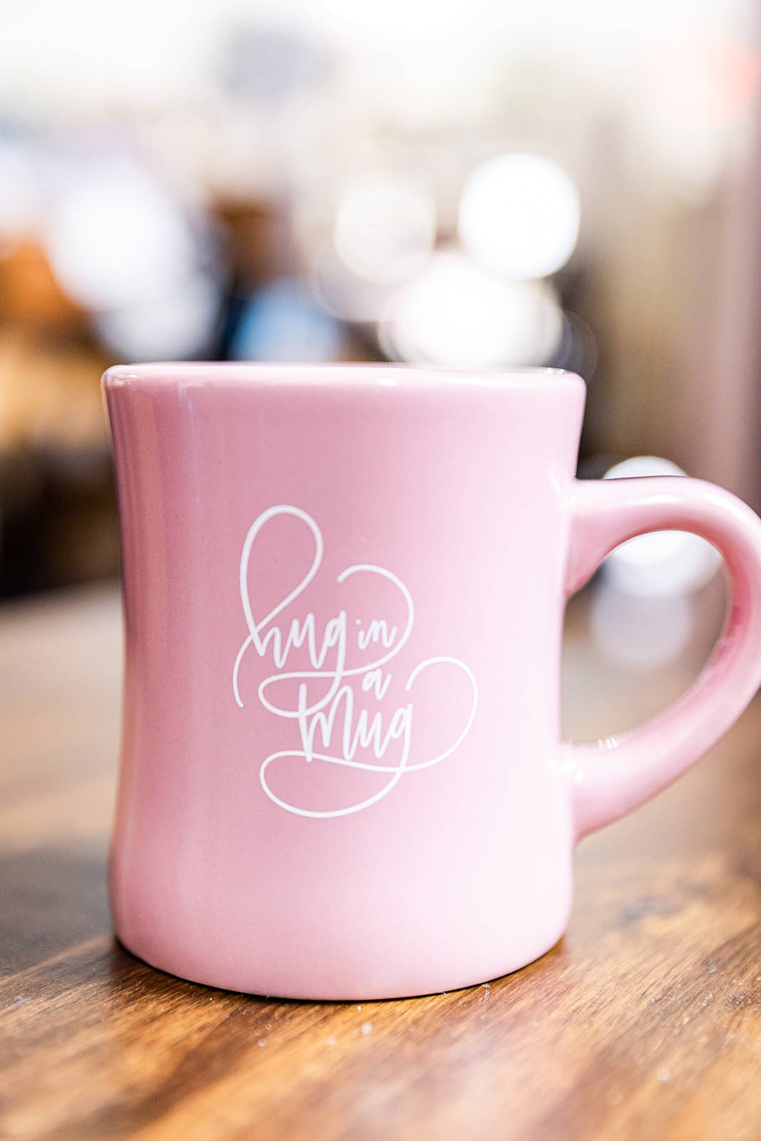 Hug in a Mug Coffee Mug - Ceramic Mug - Spring Mug