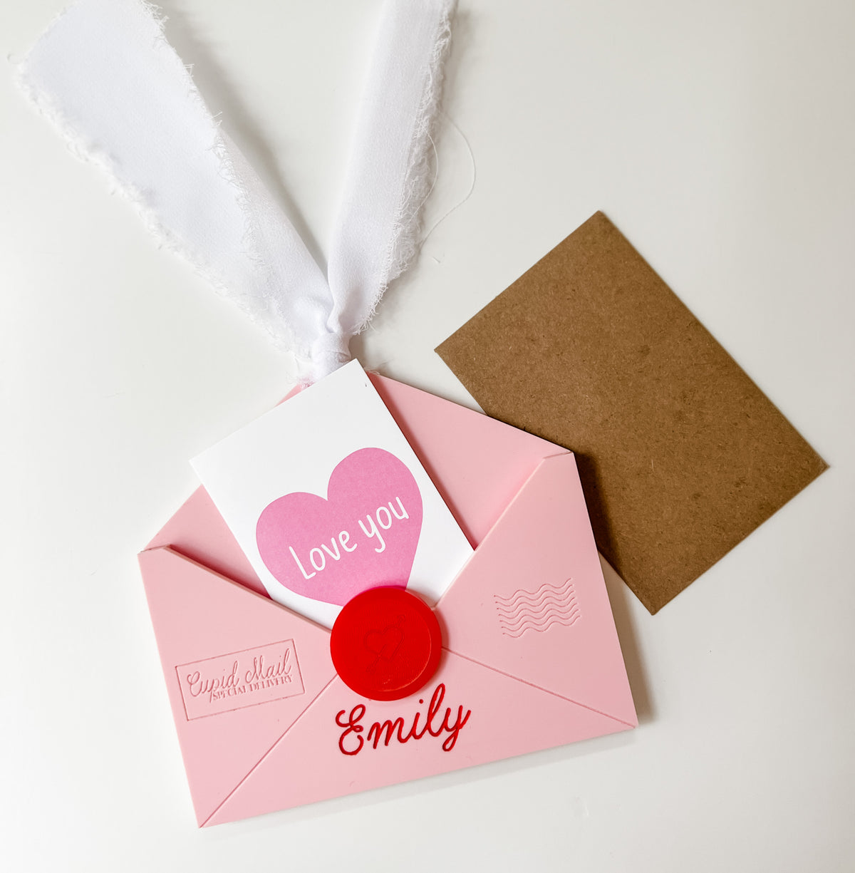 Love letter Gift card/Note Holder