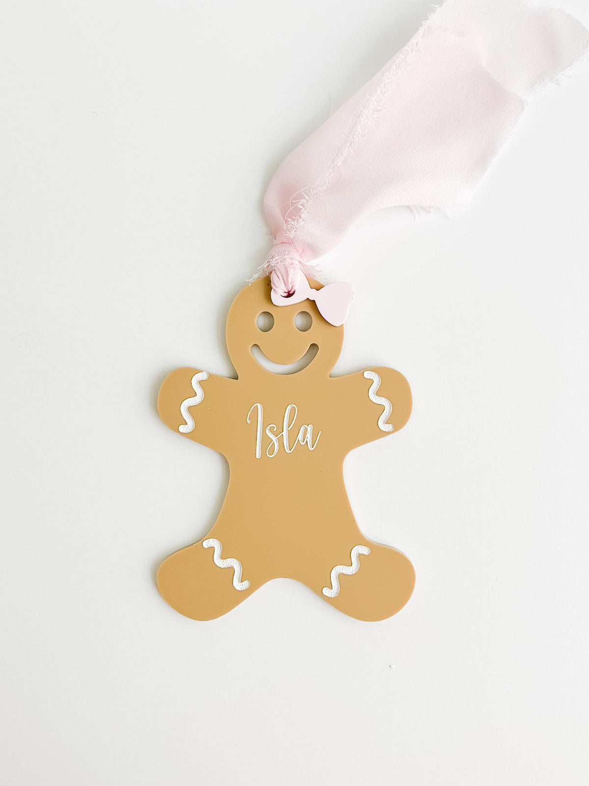 Personalized Gingerbread Tag