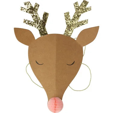 Reindeer Party Hats (Set of 6)