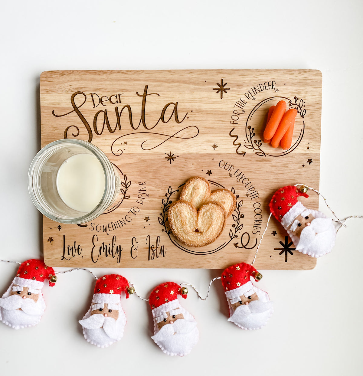 Dear Santa- Personalized Cutting Board