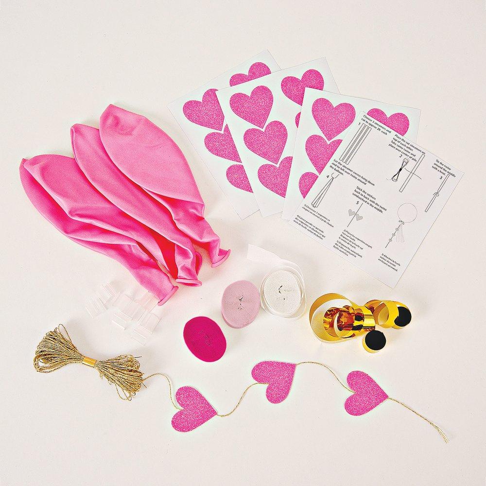 Pink Balloon Kit (Set of 8)