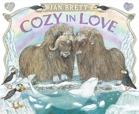 Cozy in Love- Jan Brett Hardcover Book