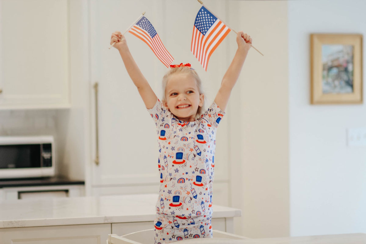 4th of July Two-Piece Bamboo Pajama Set